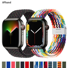 Load image into Gallery viewer, Braided Loop For Apple Iwatch band
