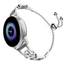 Load image into Gallery viewer, Strap For Samsung Galaxy Watch 3 (45MM) - Garmin Dreams copy-of-22mm-stainless-steel-bracelet-for-samsung-galaxy-watch-3-46mm-42mm-gear-s3-band-strap-flower-wrist-for-mi-amazfit-bip-huawei, 
