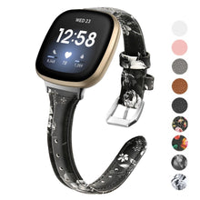 Load image into Gallery viewer, Leather Strap For Fitibit Versa 3
