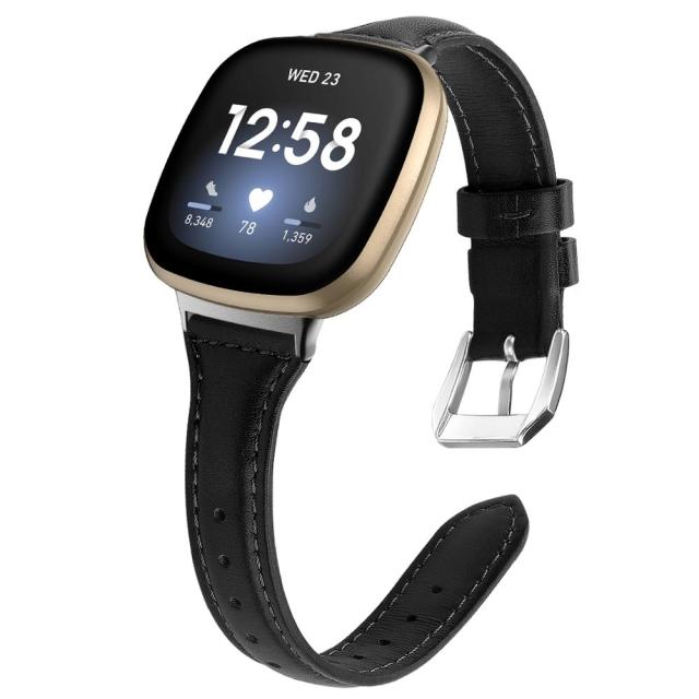 Leather Strap For Fitibit Versa 3