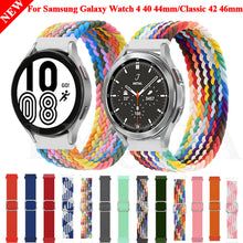 Load image into Gallery viewer, New Braided Loop Smart Watch Straps For Samsung Galaxy Watch4
